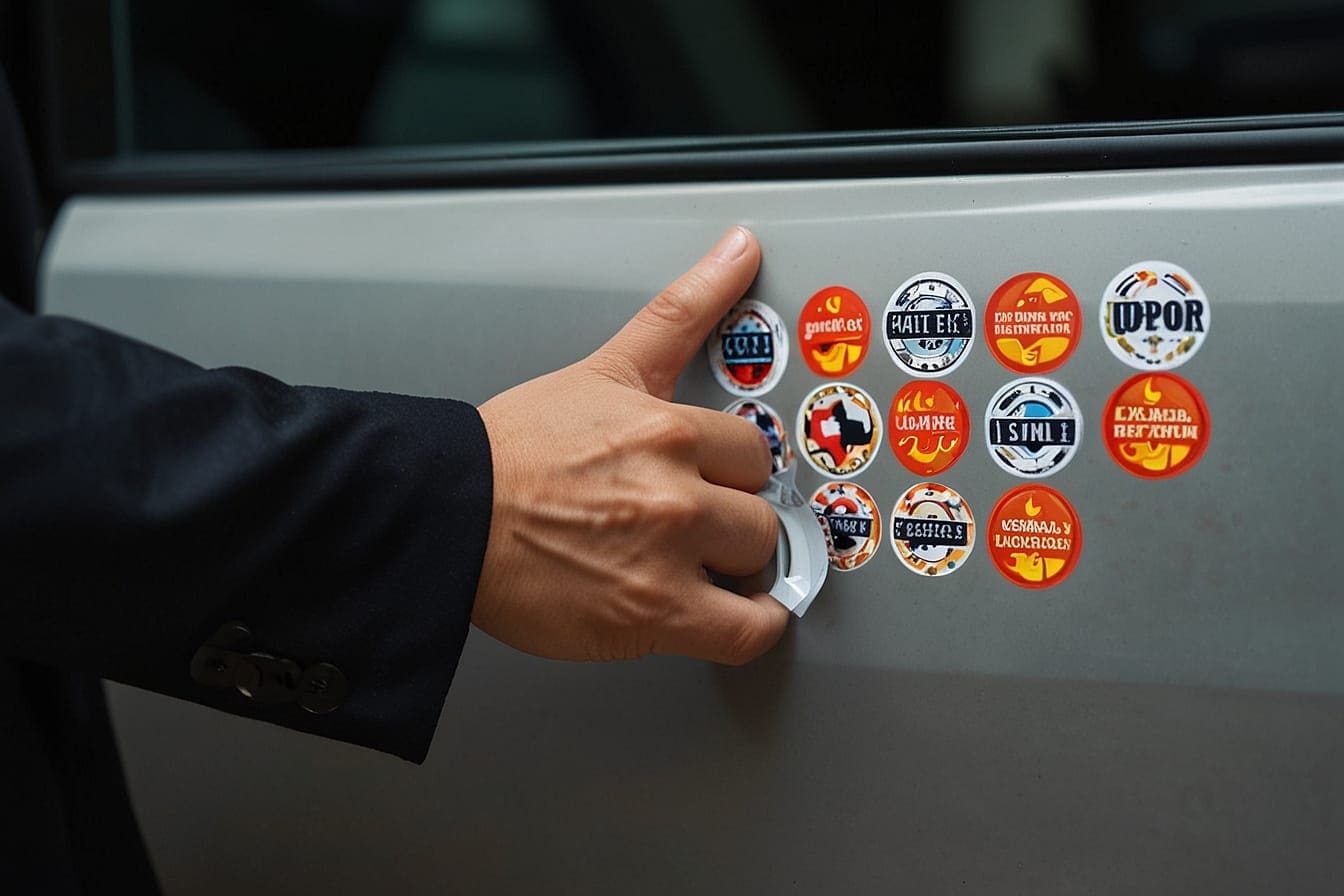Magnet sticker